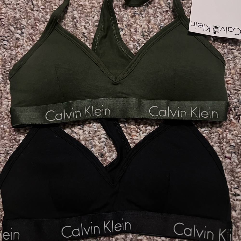 NWT CK padded bralettes - Picture 1 of 6